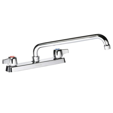 Krowne Commercial Series 8" Center Deck Mount Faucet, 10" Spout, 13-810L