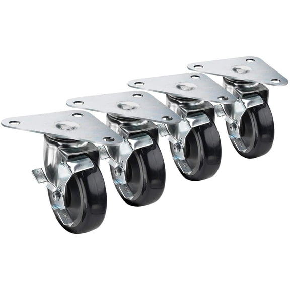 Krowne Metal 28161S Krowne Large Triangle Heavy Duty Plate Caster