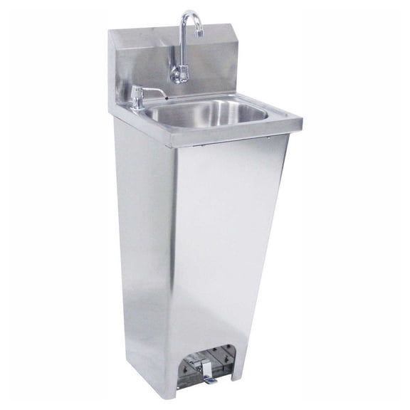 Krowne 16" Wide Pedestal Hand Sink, HS-14