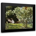 thumbnail image 1 of Kroyer, Peder Severin 13x12 Black Modern Framed Museum Art Print Titled - Roses, 1 of 5