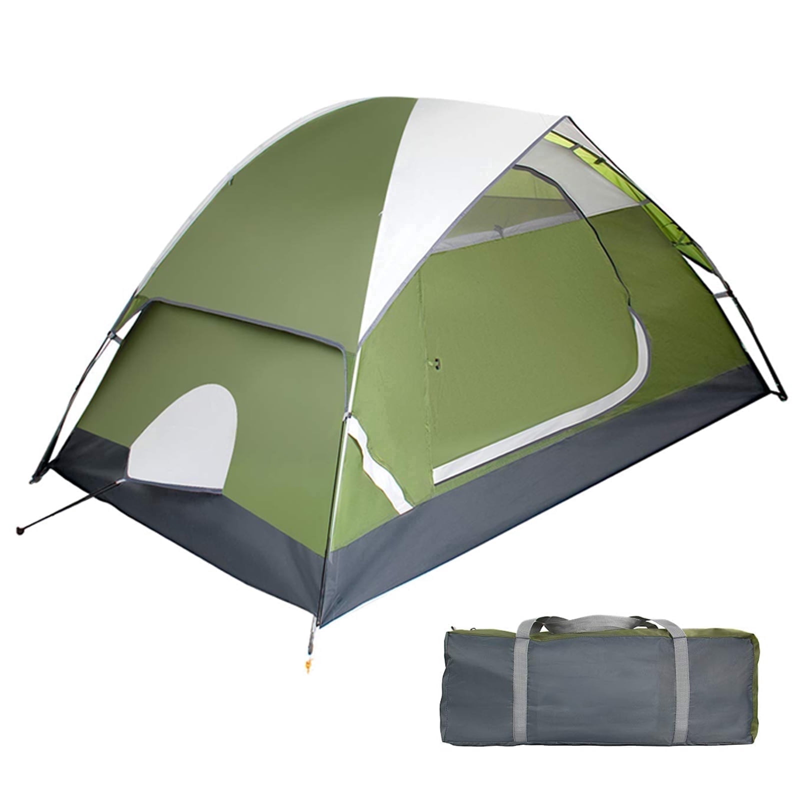 Kroyicegears 2/4 Person Tents for Camping - Lightweight Outdoor Camping Tents 7.2 lb