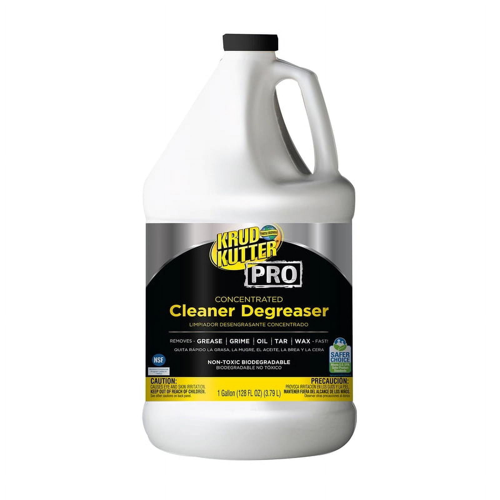Krud Kutter 1016960 1 gal Liquid Pro Cleaner & Degreaser - Pack of 4