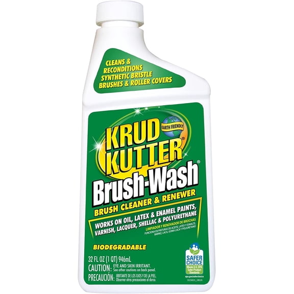 Krud Kutter Brush-Wash Cleaner & Renewer, 32 oz Bottle- BW326
