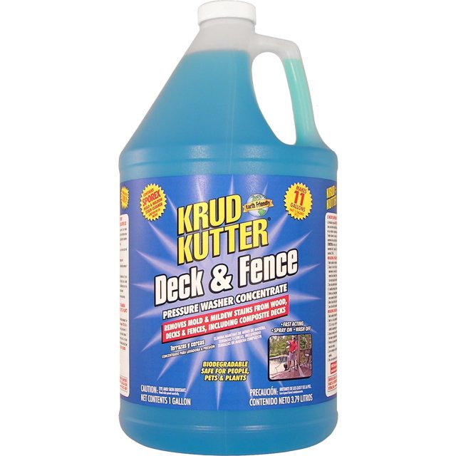 Krud Kutter DF01 Blue Pressure Washer Concentrate Deck and Fence