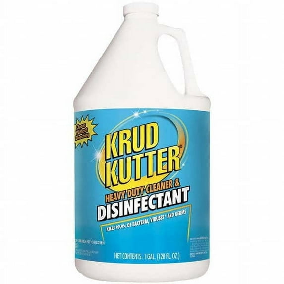 Krud Kutter DH012 1 Gallon Bottle Disinfectant, Ready to Use Concentration