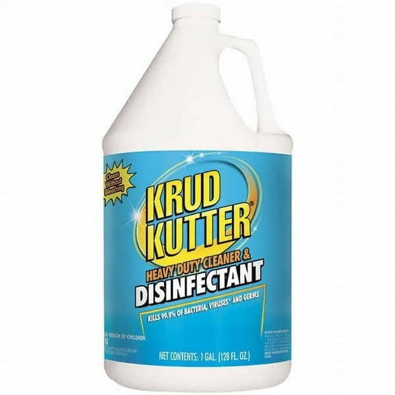 Krud Kutter DH012 1 Gallon Bottle Disinfectant, Ready to Use Concentration