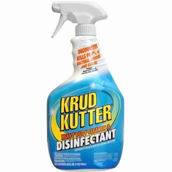 Krud Kutter DH32-6 32 Oz Heavy Duty Cleaner & Disinfectant pack of 6