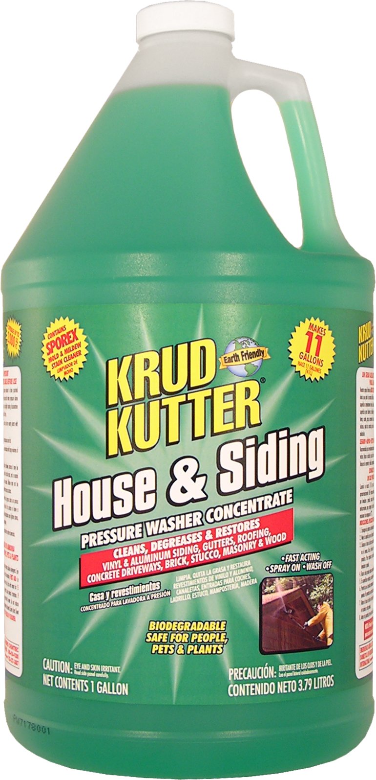 Krud Kutter Hs01 Green Pressure Washer Concentrate House And Siding