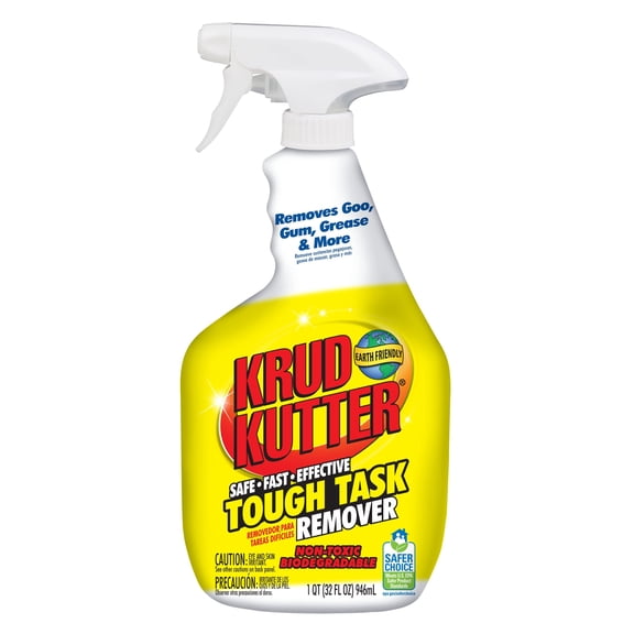 Krud Kutter KR324 Tough Task All Purpose Remover, 32 oz, Clear