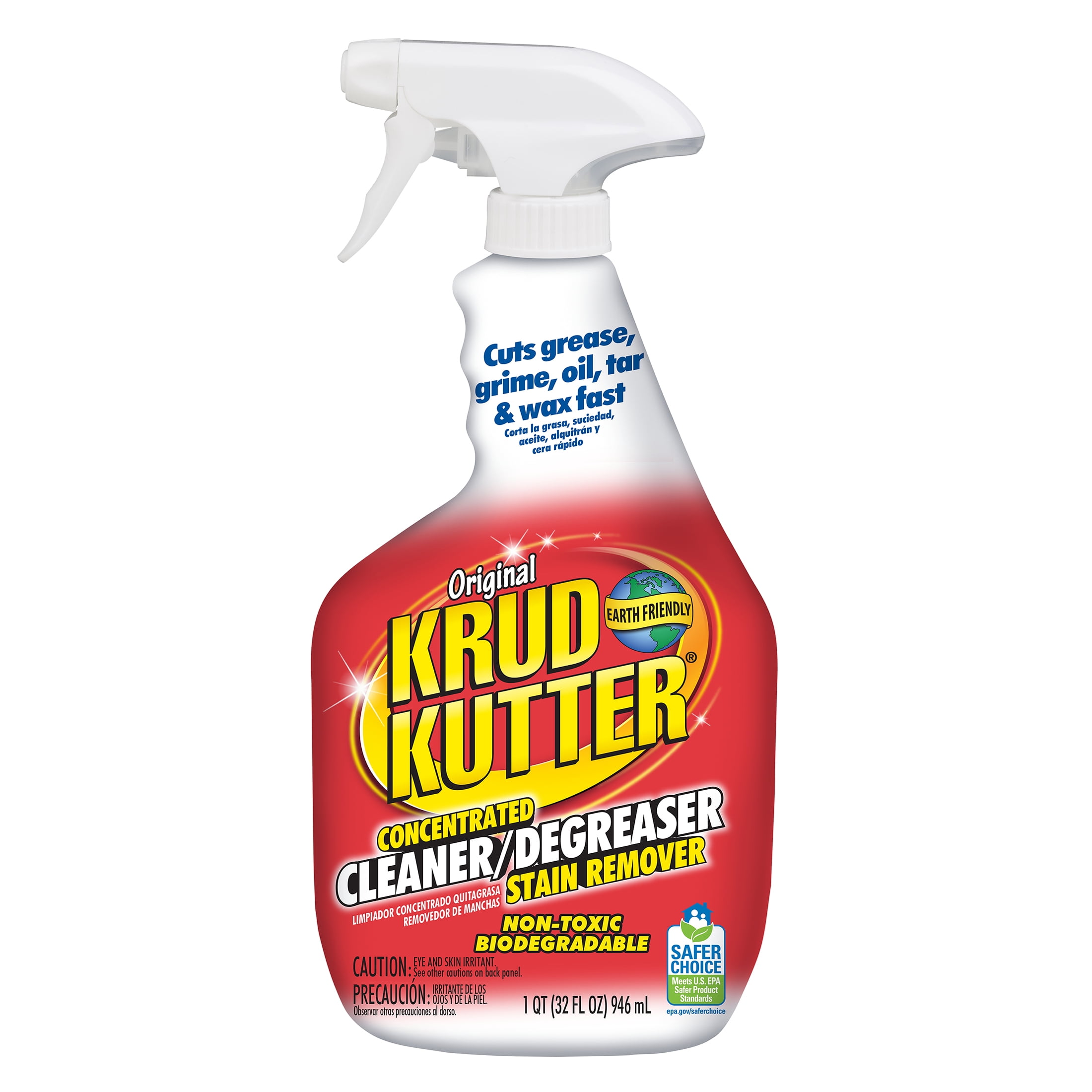 Krud Kutter Original Cleaner/Degreaser & Stain Remover, 32 oz