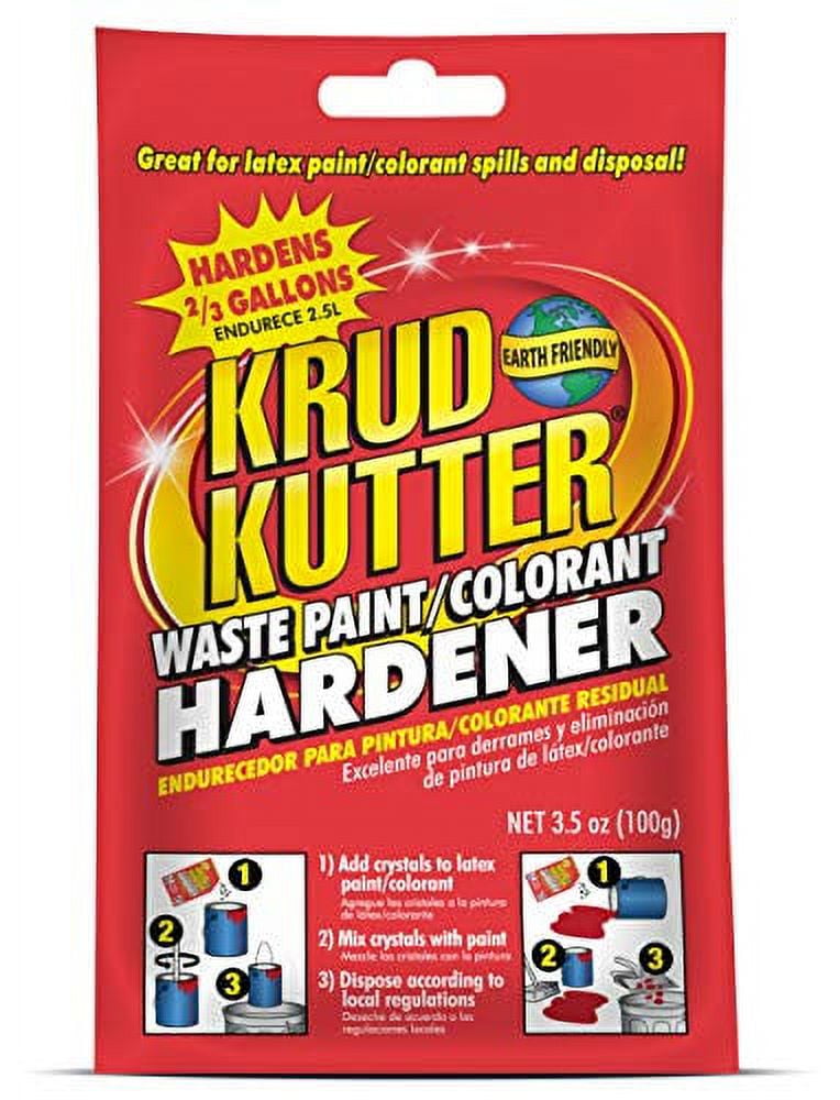 Krud Kutter PH35/12 Waste Paint Hardener Crystals, 3.5 oz,Cream,PH3512