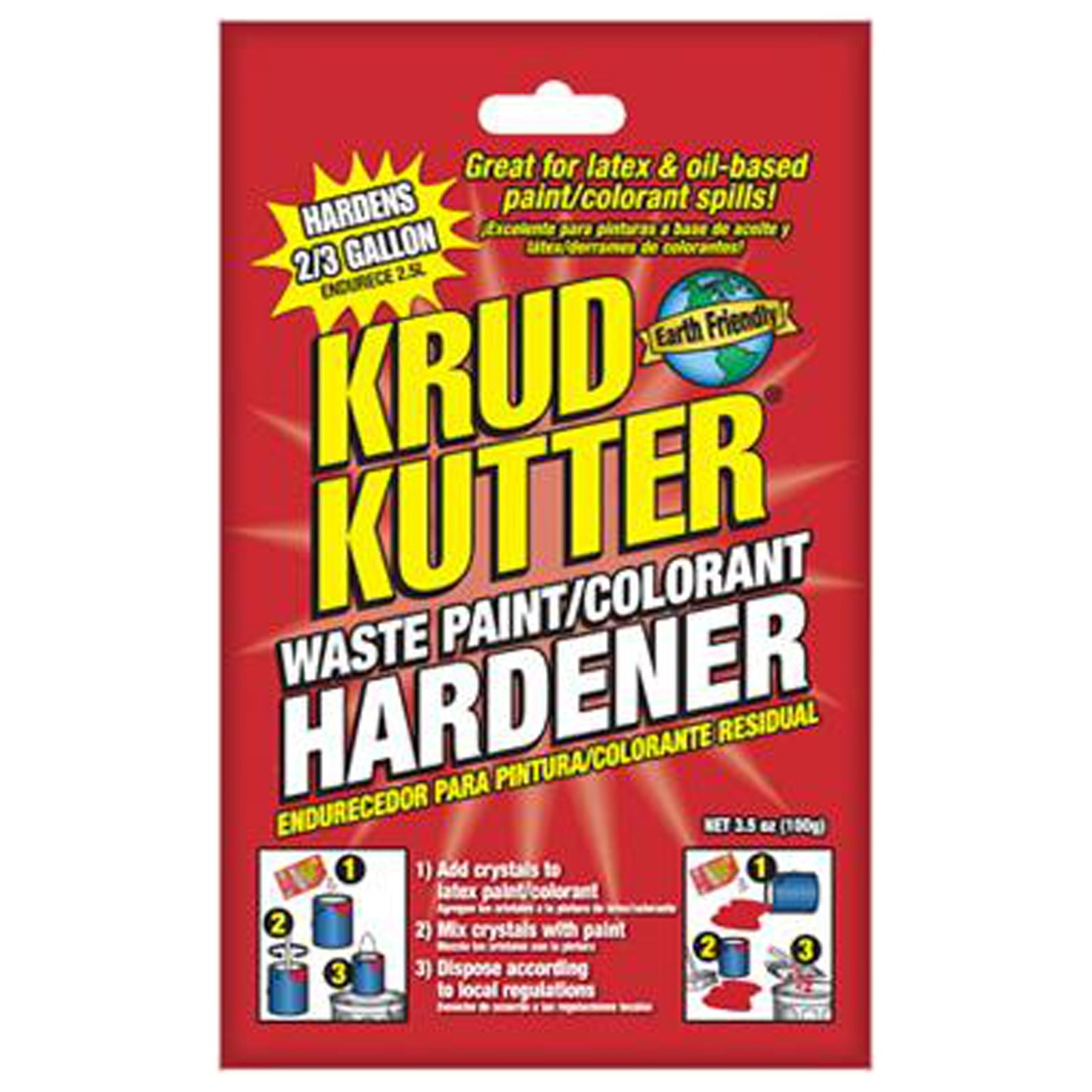 Krud Kutter PH3512 Waste Paint Hardener, 3.5oz. Quantity 12