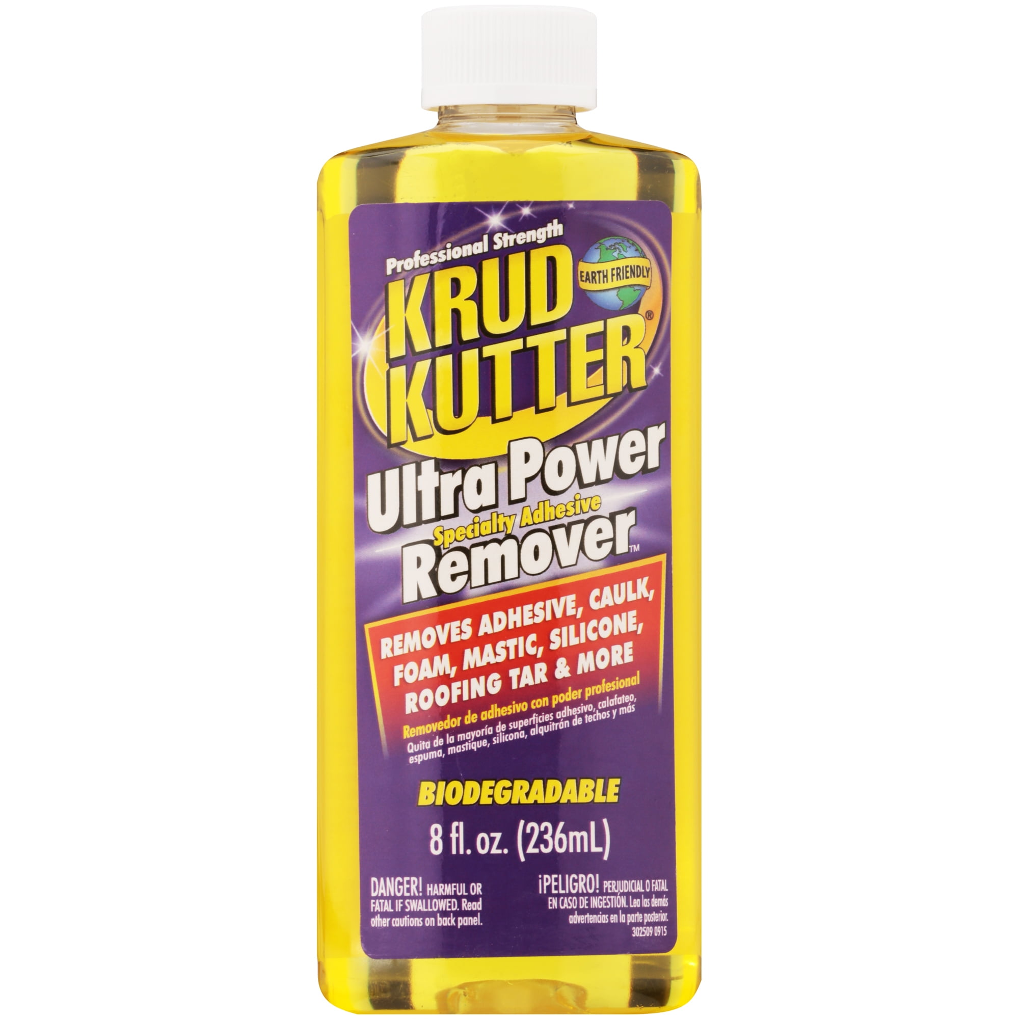 RUST-OLEUM Krud Kutter Ultra Power Specialty Adhesive Remover, 8 oz