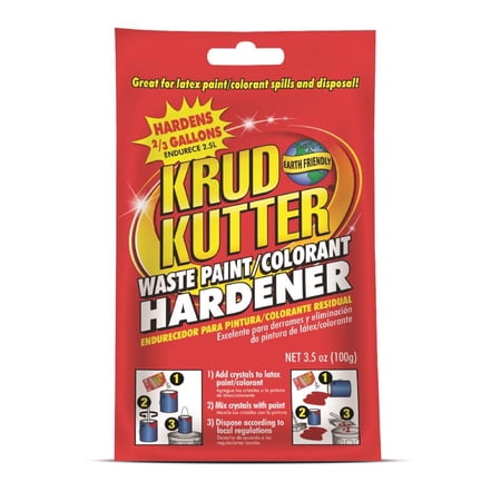 Krud Kutter Waste Paint & Colorant Hardener, 3.5 Oz.