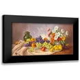 thumbnail image 1 of Krueger, E. 18x11 Black Modern Framed Museum Art Print Titled - FRUIT Still-Life, 1 of 5