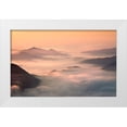 thumbnail image 1 of Kruk, Przemyslaw 18x13 White Modern Wood Framed Museum Art Print Titled - Foggy Morning In The Mountains, 1 of 4