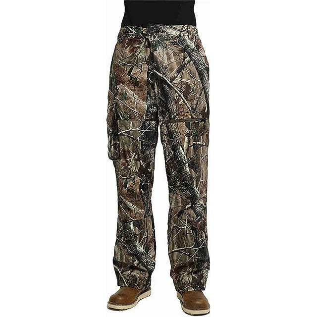 Krumba Mens Camo Hunting Pants Winter Insulated Warmer Tactical