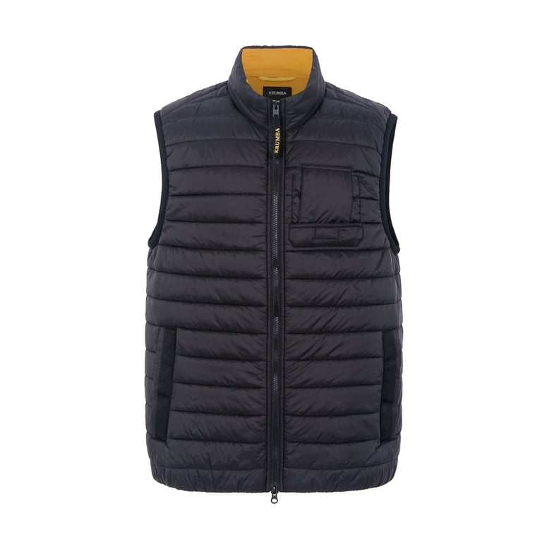 Mens Vest Krumba Mens Puffer Lightweight Vest: Outdoor Winter