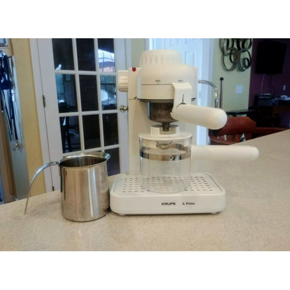 Krups IL Primo 4 Cup Expresso Maker White