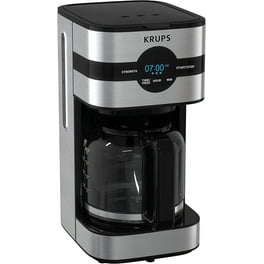 Krups Savoy Turbo 12 Cup Coffee Maker Machine Silver Walmart
