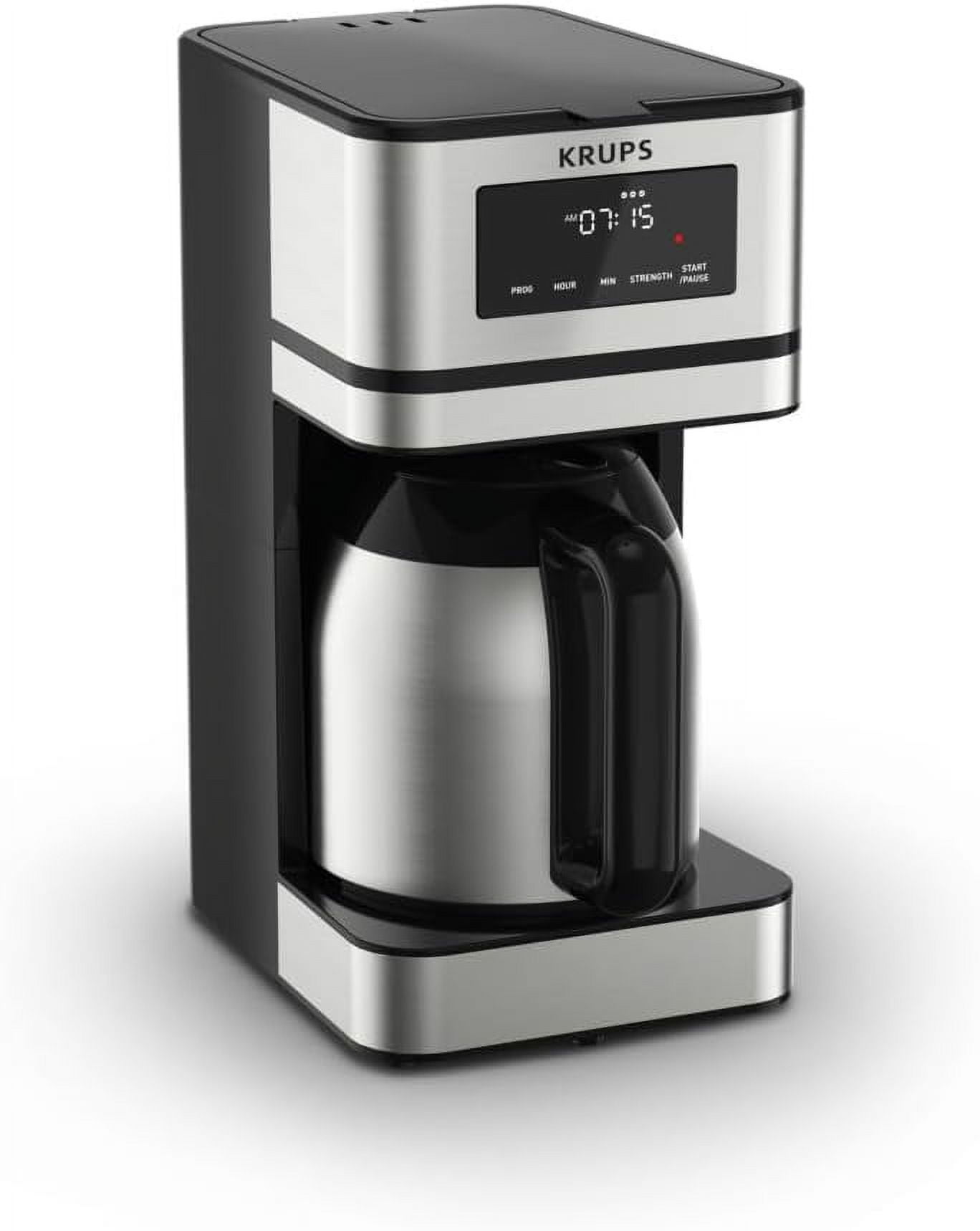 Krups Simply Brew Stainless Steel and Thermal Carafe Drip Coffee