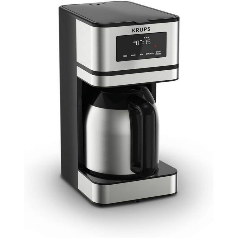 Vavsea 12 Cup Programmable Coffee Maker, 900W Drip Coffeemaker with Glass Carafe and Filter, Keep Warm, Fast Brew Auto Shut Off, Black