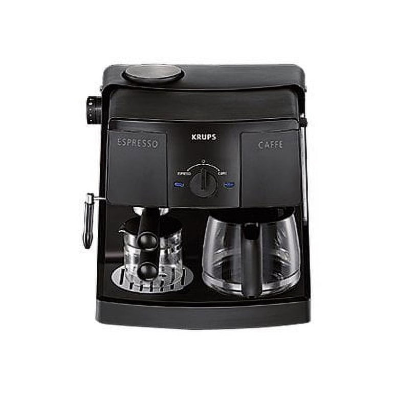 Krups XP1500 - Coffee machine with drip coffee maker - 4 bar - 10 cups