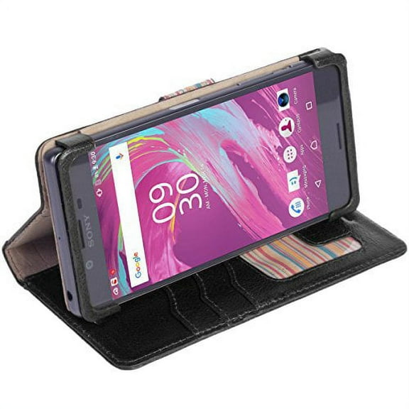 Krusell 60816 Sigtuna Folio Wallet Sony Xperia X Compact - Black