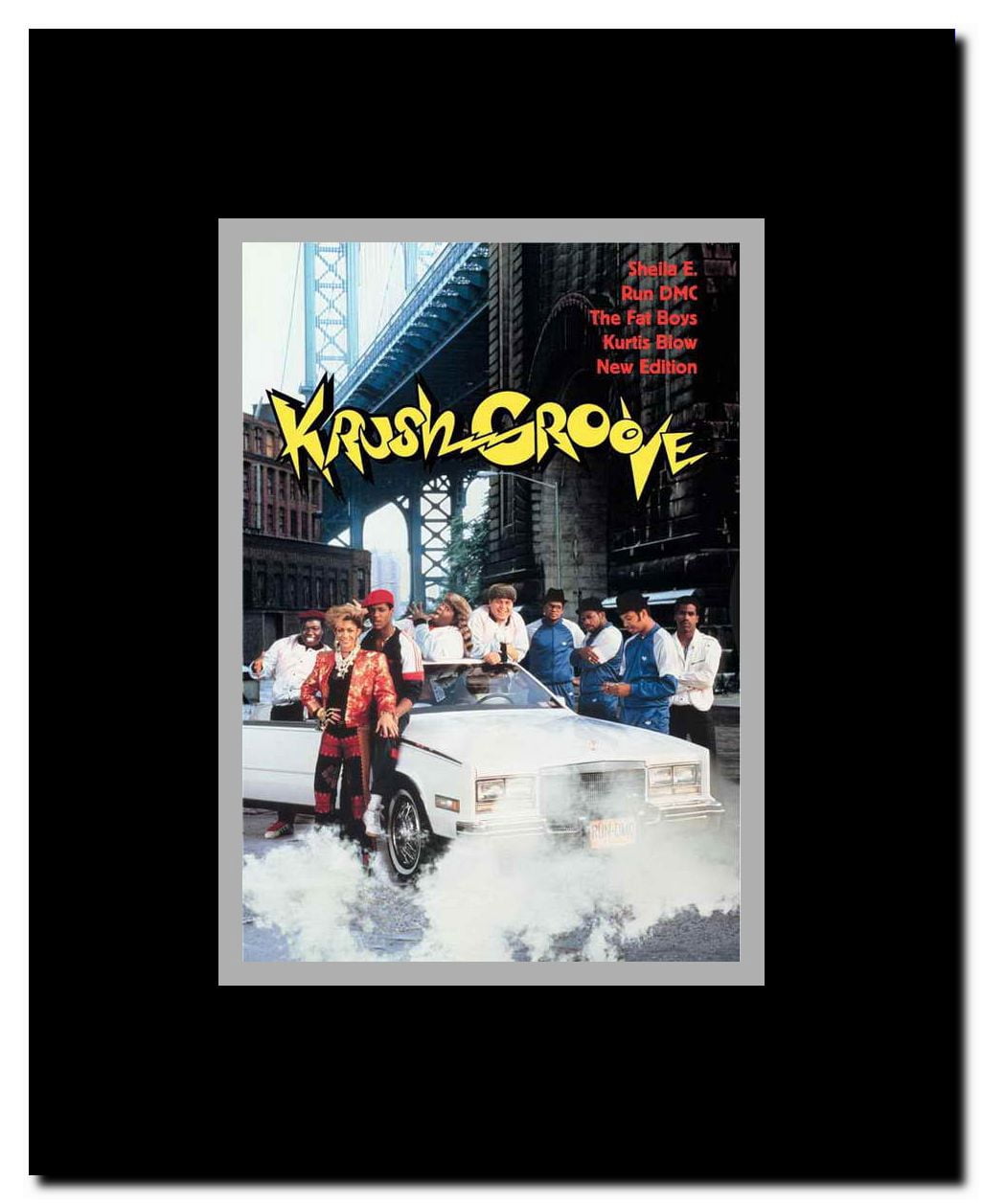 Krush Groove Framed Movie Poster