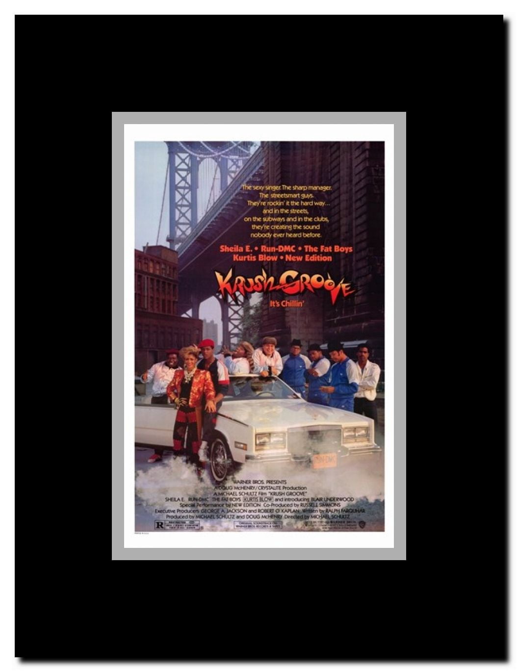 Krush Groove Framed Movie Poster
