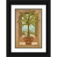 thumbnail image 1 of Kruskamp, Janet 11x14 Black Ornate Wood Framed with Double Matting Museum Art Print Titled - Classical Banana Tree, 1 of 4