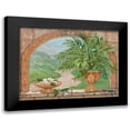 thumbnail image 1 of Kruskamp, Janet 14x12 Black Modern Framed Museum Art Print Titled - Key to Yesterday, 1 of 5