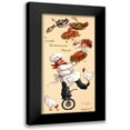 thumbnail image 1 of Kruskamp, Janet 14x24 Black Modern Framed Museum Art Print Titled - A Well Balanced Meal, 1 of 5