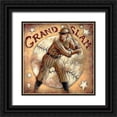 thumbnail image 1 of Kruskamp, Janet 15x15 Black Ornate Wood Framed with Double Matting Museum Art Print Titled - Grand Slam, 1 of 4