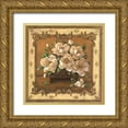 thumbnail image 1 of Kruskamp, Janet 15x15 Gold Ornate Wood Framed with Double Matting Museum Art Print Titled - Classical Magnolia, 1 of 4