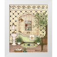 thumbnail image 1 of Kruskamp, Janet 15x18 White Modern Wood Framed Museum Art Print Titled - Elegant Bath III, 1 of 4