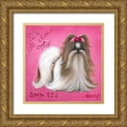 thumbnail image 1 of Kruskamp, Janet 26x26 Gold Ornate Wood Framed with Double Matting Museum Art Print Titled - It’s All About Me, 1 of 4