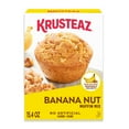 thumbnail image 1 of Krusteaz Banana Nut Muffin Mix, Banana Nut Muffins Made With Real Bananas and Real Walnuts, 15.4 oz Box, 1 of 16