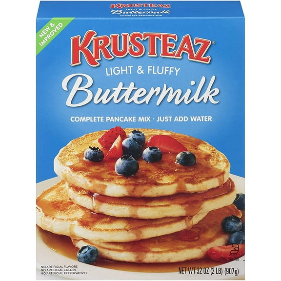Krusteaz Buttermilk Pancake Mix, 32 OZ (Pack - 6)