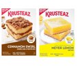 thumbnail image 1 of Krusteaz Cinnamon Crumb Cake & Muffin Mix - 21oz & Krusteaz Meyer Lemon Bar Mix - 19.35oz, 1 of 4