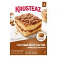 Krusteaz Cinnamon Swirl Cake & Muffin Mix Pack of 3