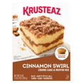 thumbnail image 1 of Krusteaz Crumb Cake & Muffin Mix Cinnamon Swirl 21 oz, 1 of 2