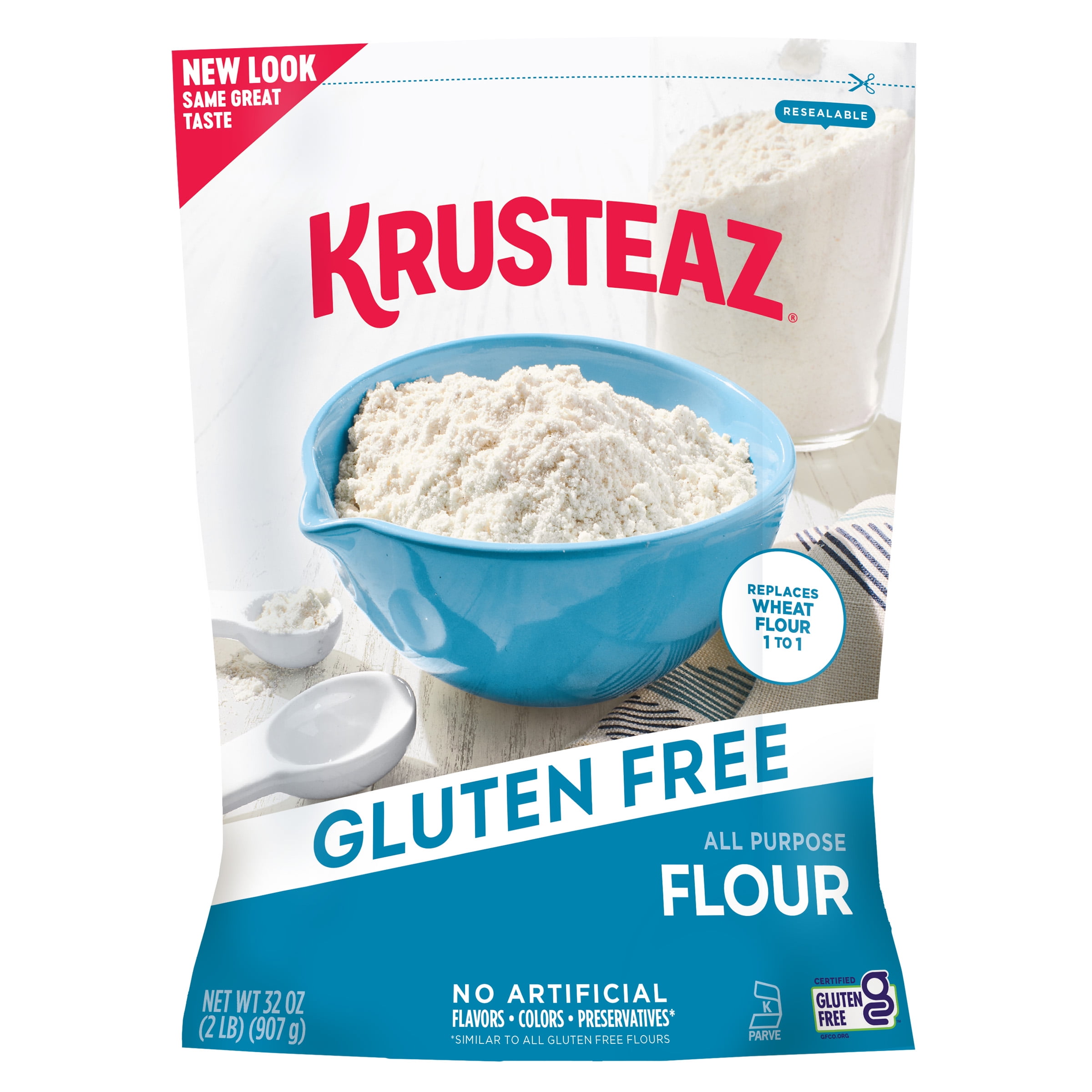 Krusteaz Gluten Free All Purpose Flour, 32 oz Bag