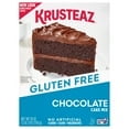 Krusteaz Gluten Free Chocolate Cake Mix No Artificial Flavors Colors or Preservatives 18 oz Box (Pack of 4)