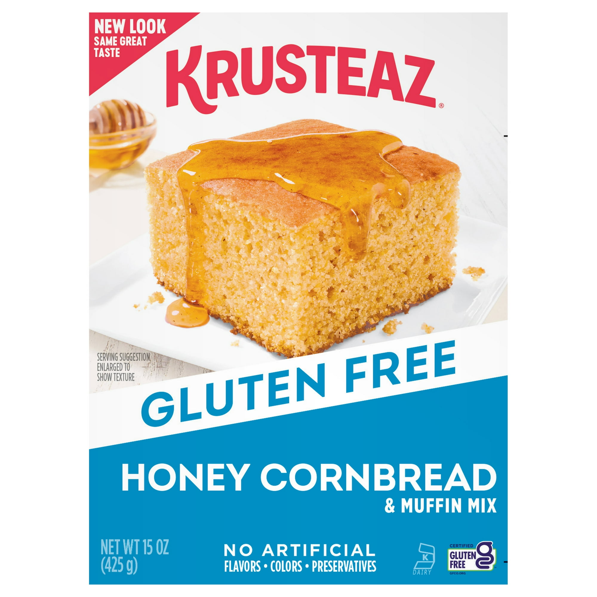 Krusteaz Gluten Free Honey Cornbread Mix, 15 Ounce Krusteaz Gluten Free Honey Cornbread Mix, 15 Ounce