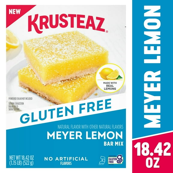 Krusteaz Gluten Free Meyer Lemon Bar Mix ( 2 Box )