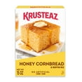 thumbnail image 1 of Krusteaz Honey Cornbread and Muffin Mix, Honey Cornbread Mix, Honey Corn Muffin Side Dish, 15 oz Box, 1 of 17