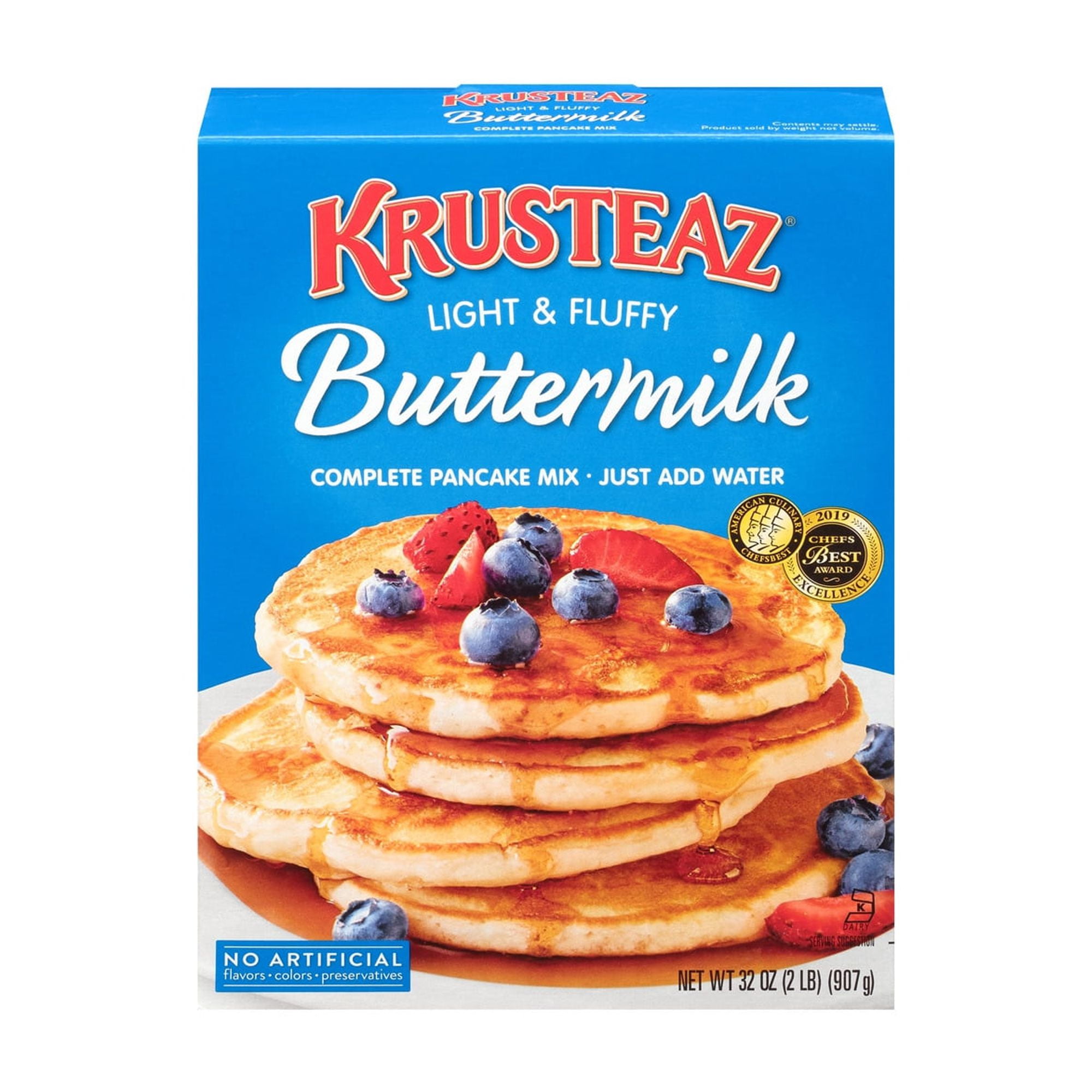 Krusteaz Light & Fluffy Buttermilk (Pack of 48) - Walmart.com