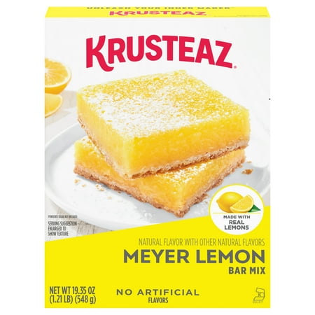 Krusteaz Meyer Lemon Bars Supreme Mix, 19.35 oz