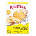 thumbnail image 1 of Krusteaz Meyer Lemon Pound Cake Mix, Pound Cake Baking Mix with Lemon Flavored Glaze, 16.5 oz Box​, 1 of 16